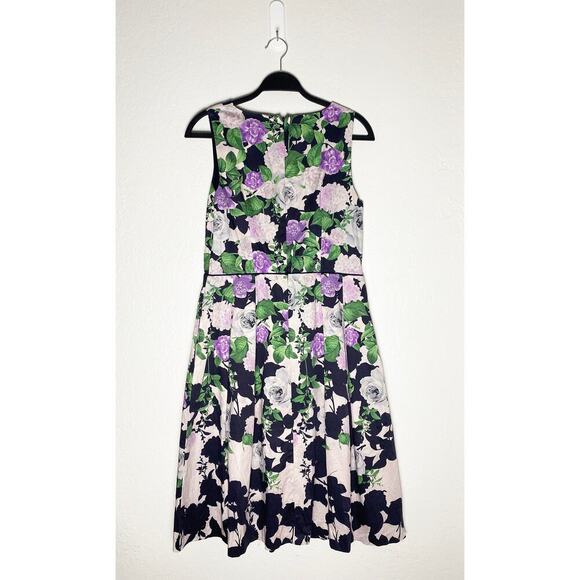 Women's O The Oprah Magazine Collection For Talbots Full Of Posey’s Dress Purple - Picture 5 of 11